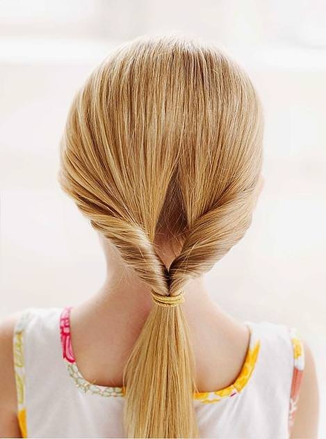 зачіски для довгого волосся для дівчаток
