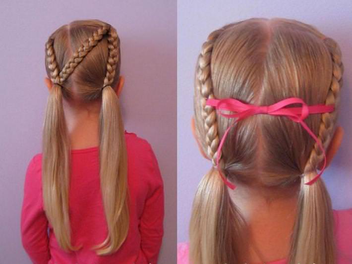 дитячі зачіски для дівчаток