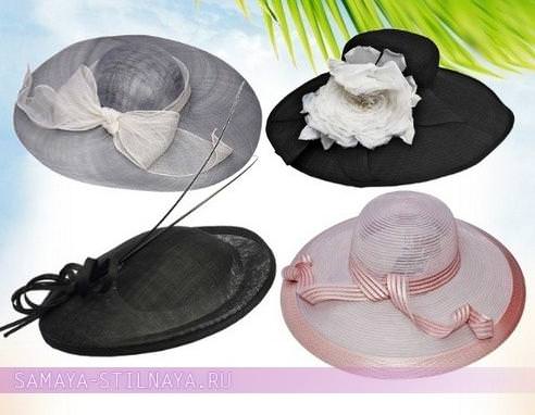 Красиві жіночі капелюхи Cappelli для пляжу