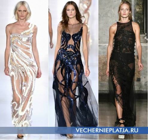 Серпанкові плаття від Valentin Yudashkin і Emilio Pucci