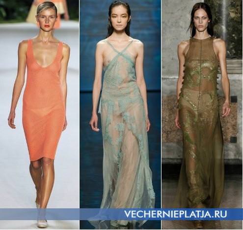 Модний колір прозорого плаття 2013 від Akris, Alberta Ferretti і Emilio Pucci
