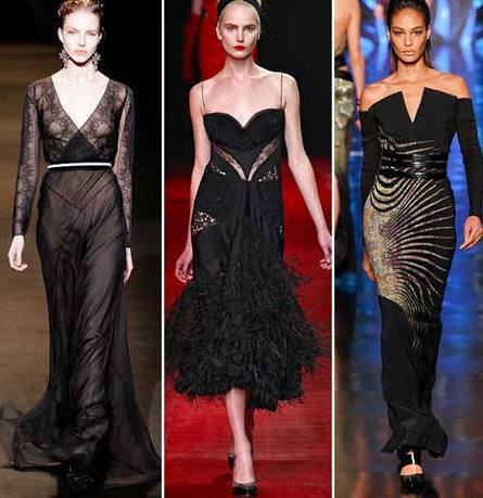 чорні плаття вечірнього типу для 2014