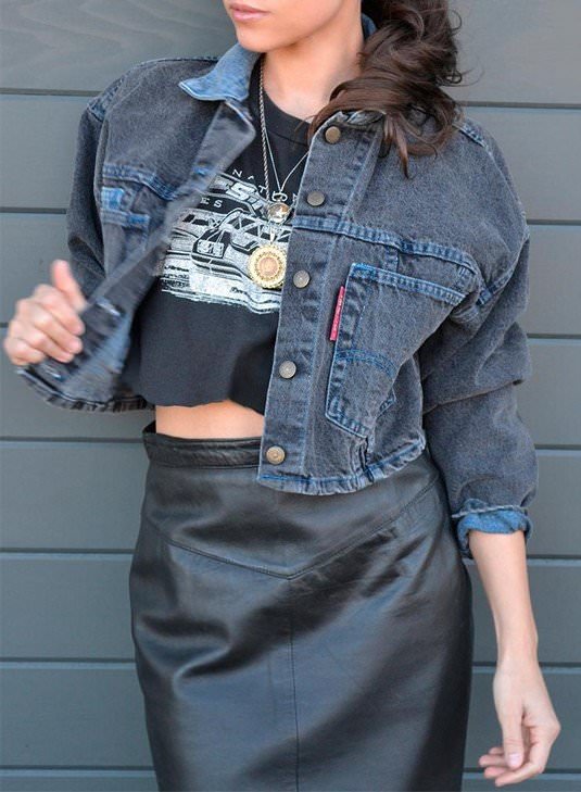 модна жіноча джинсова куртка 2013