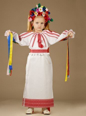 Плаття в українському стилі для дівчаток