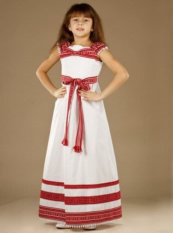 Українське народне плаття для дівчинки