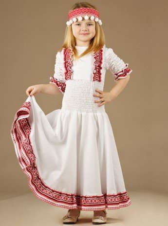 Українське народне плаття для дівчинки