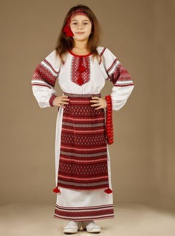 Плаття в українському стилі для дівчаток