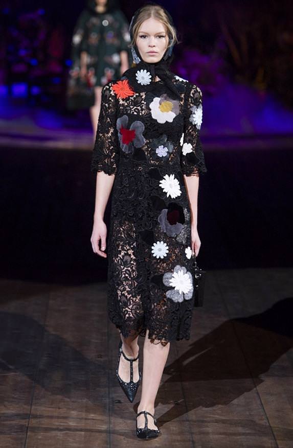 Dolce & Gabbana мереживне плаття