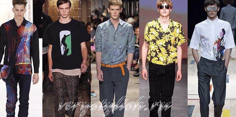 Чоловічі сорочки і футболки весна-літо 2015