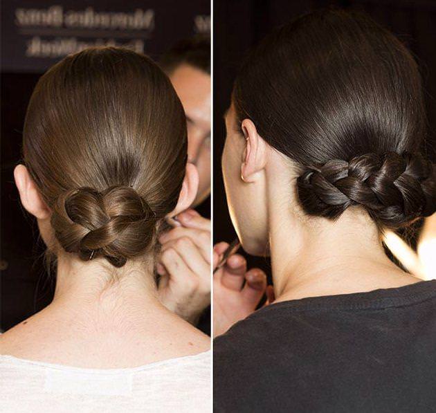 spring_2015_braided_hairstyles_from_runway_Tadashi_Shoji_braids