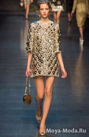 Модні туніки весна-літо 2014 Dolce and Gabbana