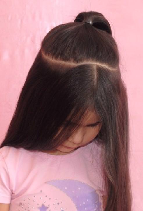 Зачіска для дівчинки