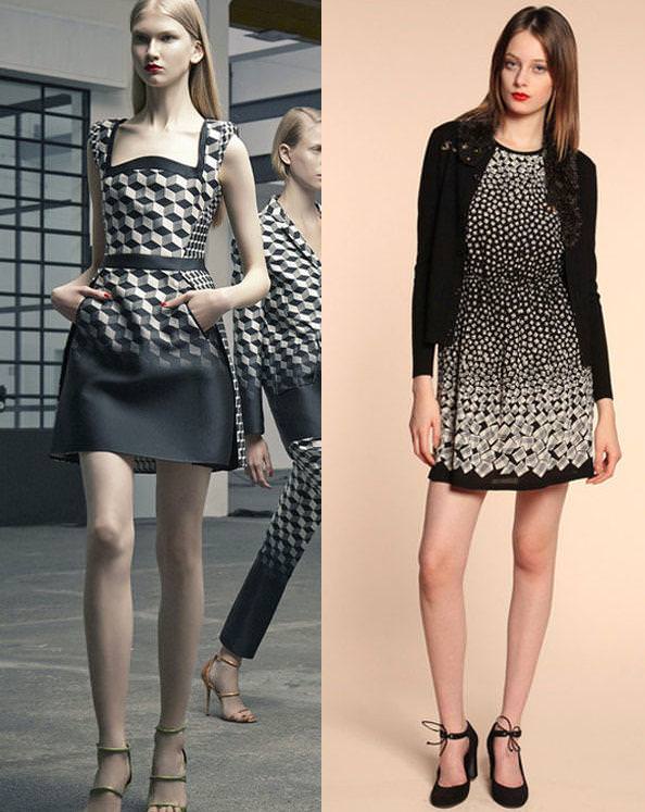 Модні принти весна-літо 2014: Чорно-білий бум