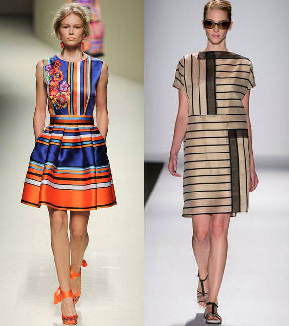 Модні принти платтів весна-літо 2014