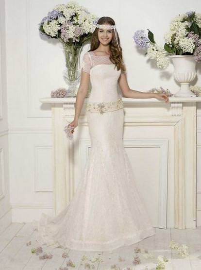 Весільні білі плаття 2014 Novia dArt
