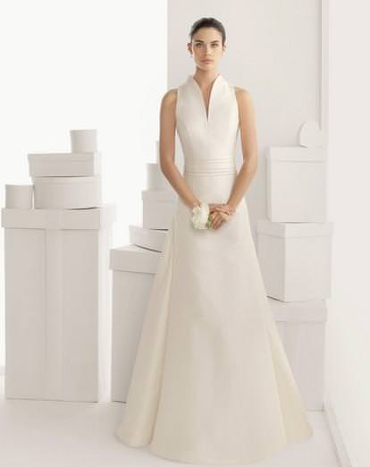 Весільне плаття 2014 з V-подібним вирізом