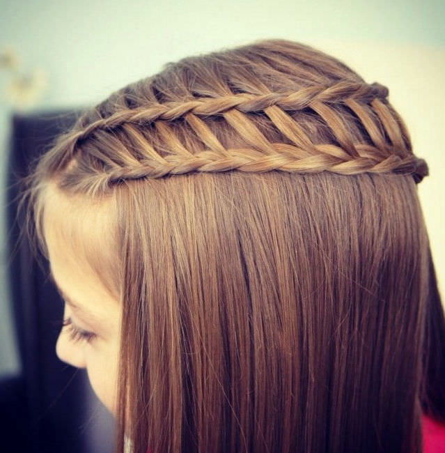 Feather Waterfall & Ladder Braid Combo 4