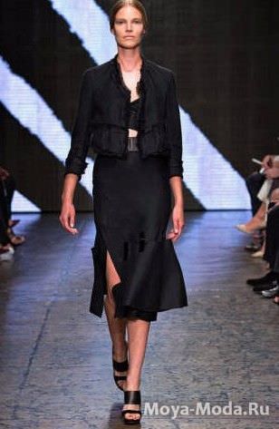 Модні спідниці весна-літо 2015 Donna Karan