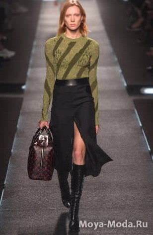 Модні спідниці весна-літо 2015 Louis Vuitton