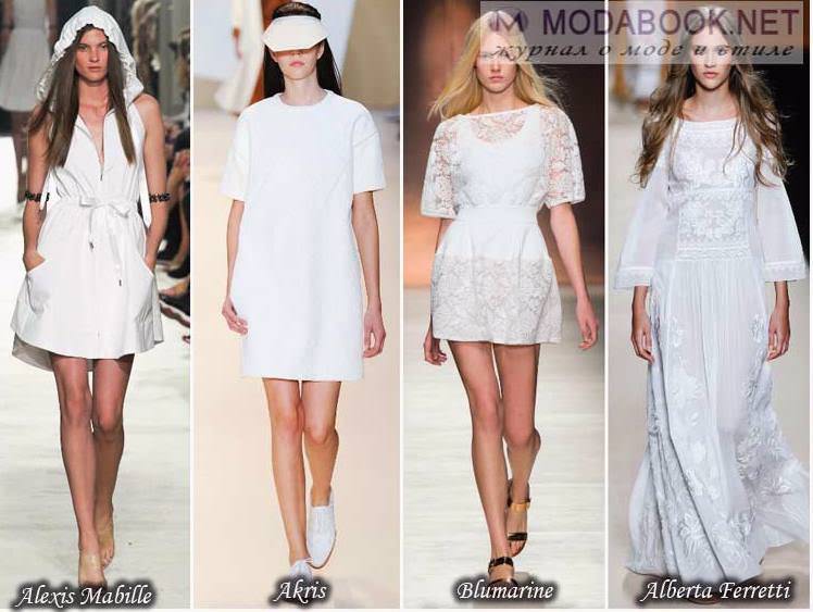 Біле плаття весна 2015