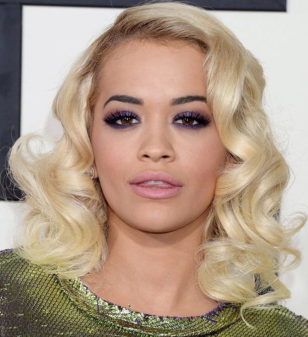 56th_GRAMMY_Awards_best_celebrity_beauty_looks_Rita_Ora_hairstyle_and_makeup