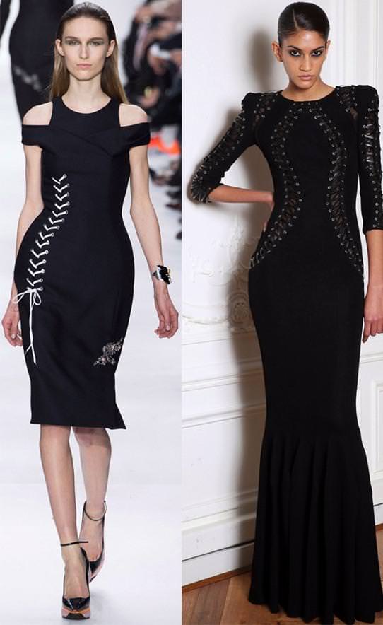 Чорні вечірні плаття 2014-2015