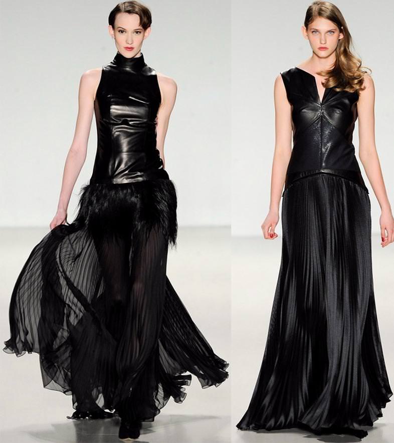 Чорні вечірні плаття 2014-2015