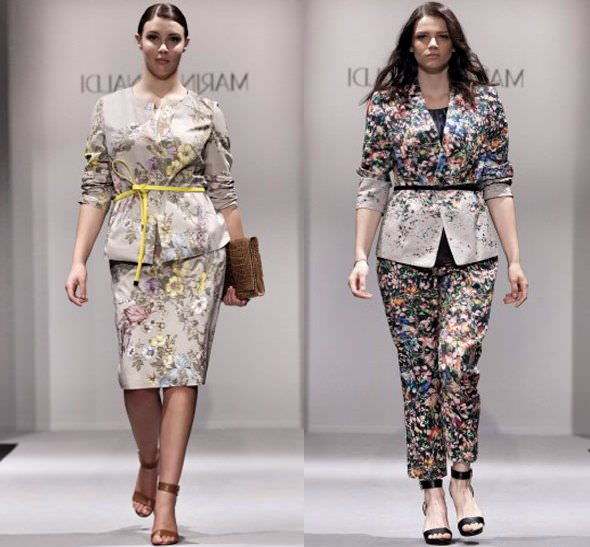 Колекція одягу для повних дівчат від Marina Rinaldi Весна-літо 2014