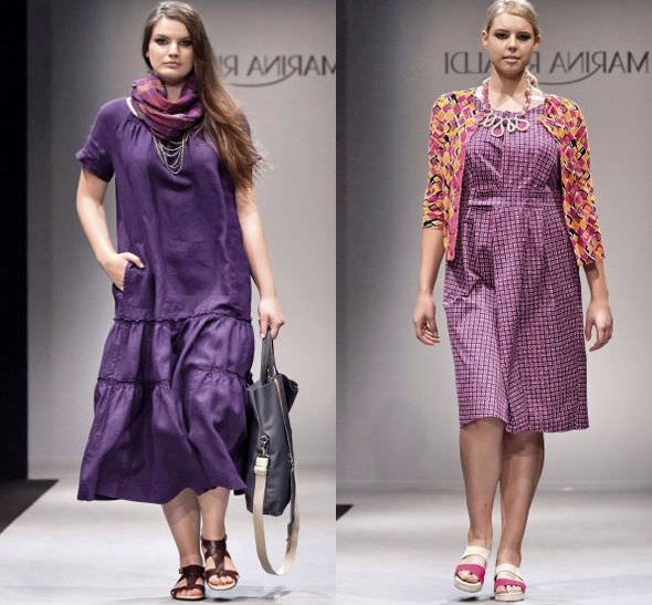 Колекція одягу для повних дівчат від Marina Rinaldi Весна-літо 2014