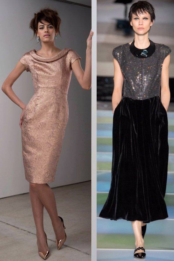 Мода 2014-2015, фото платтів