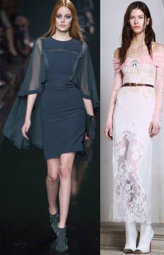 Мода 2014-2015, фото платтів