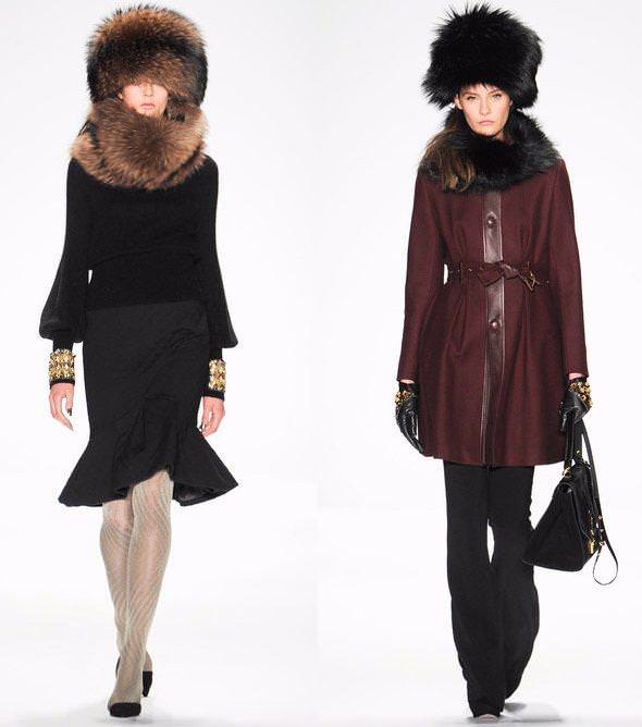 Модні хутряні шапки осінь-зима 2014-2015 від Badgley Mischka