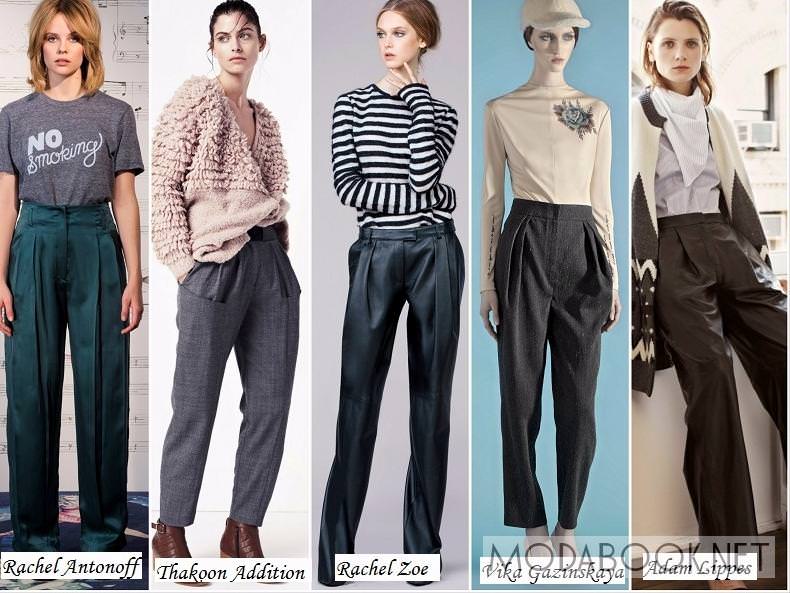 Модні жіночі брюки осінь 2014 року